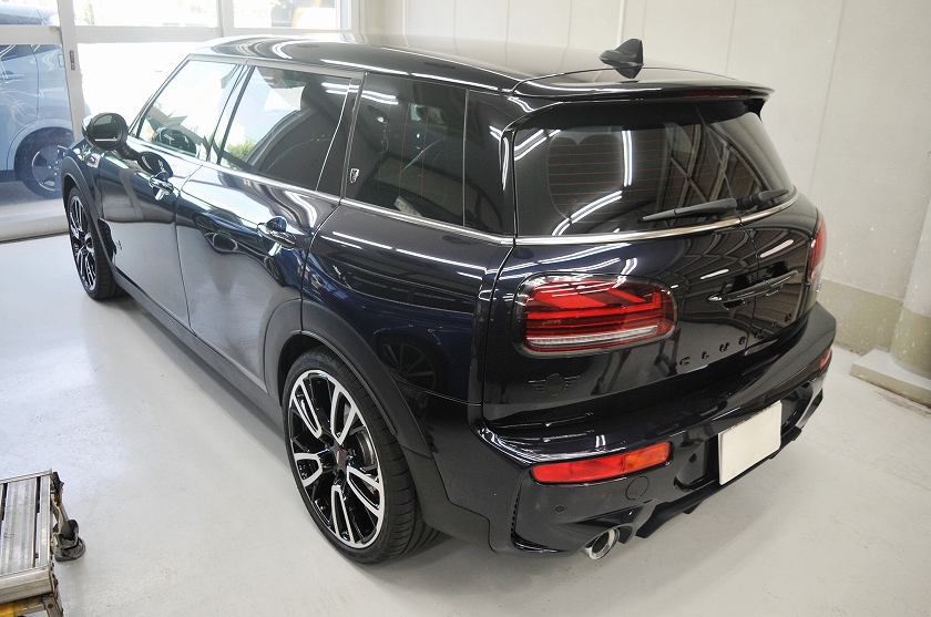 2.BMWミニ　クラブマン　左後　カーフィルム施工後